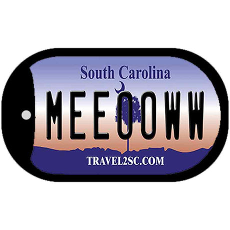 Meeooww South Carolina Novelty Metal Dog Tag Necklace DT-6299