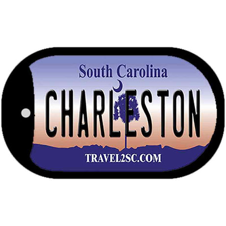 Charleston South Carolina Novelty Metal Dog Tag Necklace DT-6301