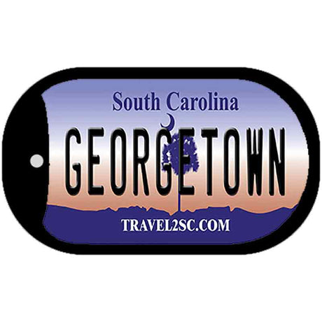 Georgetown South Carolina Novelty Metal Dog Tag Necklace DT-6302