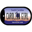 Carolina Girl Novelty Metal Dog Tag Necklace DT-6313