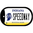 Indiana Speedway Novelty Metal Dog Tag Necklace DT-6367