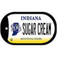 Indiana Sugar Cream Novelty Metal Dog Tag Necklace DT-6372