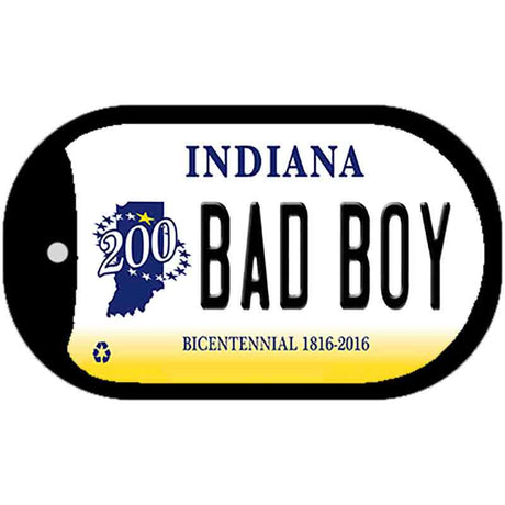 Indiana Bad Boy Novelty Metal Dog Tag Necklace DT-6391