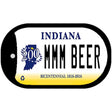 Indiana MMMBeer Novelty Metal Dog Tag Necklace DT-6407