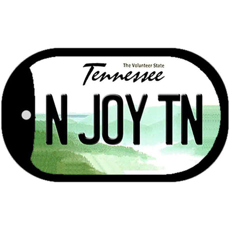 N Joy TN Tennessee Novelty Metal Dog Tag Necklace DT-6435