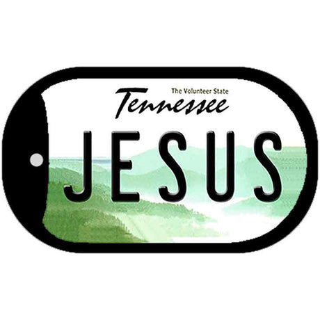 Jesus Tennessee Novelty Metal Dog Tag Necklace DT-6448