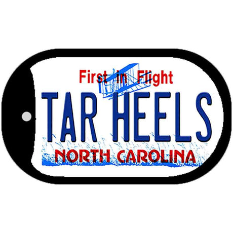 Tar Heels North Carolina Novelty Metal Dog Tag Necklace DT-6467