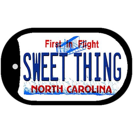 Sweet Thing North Carolina Novelty Metal Dog Tag Necklace DT-6471