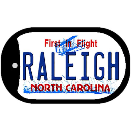 Raleigh North Carolina Novelty Metal Dog Tag Necklace DT-6472