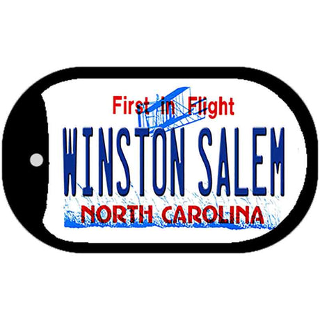 Winston Salem North Carolina Novelty Metal Dog Tag Necklace DT-6476