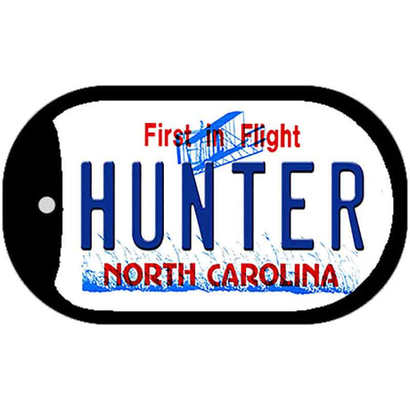 Hunter North Carolina Novelty Metal Dog Tag Necklace DT-6482