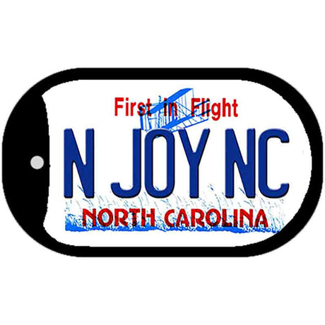 N Joy NC North Carolina Novelty Metal Dog Tag Necklace DT-6483