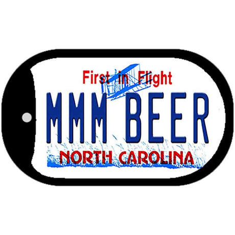 MMM Beer North Carolina Novelty Metal Dog Tag Necklace DT-6501