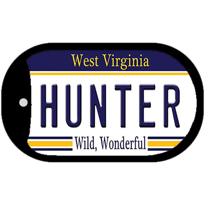 Hunter West Virginia Novelty Metal Dog Tag Necklace DT-6513