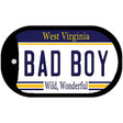 Bad Boy West Virginia Novelty Metal Dog Tag Necklace DT-6516