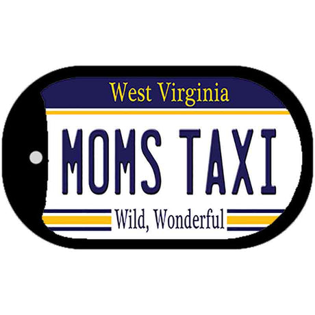 Moms Taxi West Virginia Novelty Metal Dog Tag Necklace DT-6519