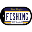 Fishing West Virginia Novelty Metal Dog Tag Necklace DT-6525