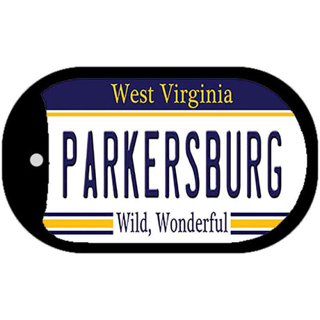 Parkersburg West Virginia Novelty Metal Dog Tag Necklace DT-6539