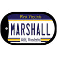 Marshall West Virginia Novelty Metal Dog Tag Necklace DT-6543