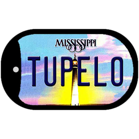 Tupelo Mississippi Novelty Metal Dog Tag Necklace DT-6560