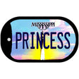 Princess Mississippi Novelty Metal Dog Tag Necklace DT-6579