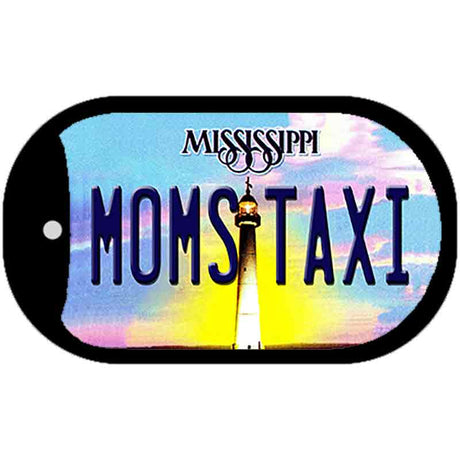 Moms Taxi Mississippi Novelty Metal Dog Tag Necklace DT-6580