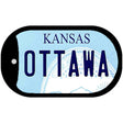 Ottawa Kansas Novelty Metal Dog Tag Necklace DT-6607