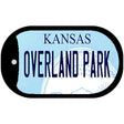 Overland Park Kansas Novelty Metal Dog Tag Necklace DT-6610