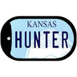 Hunter Kansas Novelty Metal Dog Tag Necklace DT-6620