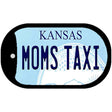 Moms Taxi Kansas Novelty Metal Dog Tag Necklace DT-6626