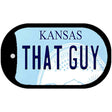 That Guy Kansas Novelty Metal Dog Tag Necklace DT-6631