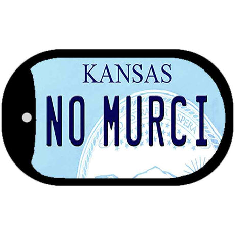 No Murci Kansas Novelty Metal Dog Tag Necklace DT-6641