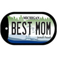 Best Mom Michigan Novelty Metal Dog Tag Necklace DT-6661