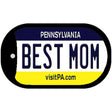 Best Mom Pennsylvania Novelty Metal Dog Tag Necklace DT-6662