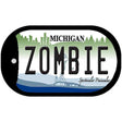 Zombie Michigan Novelty Metal Dog Tag Necklace DT-6702