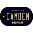 Camden Delaware Novelty Metal Dog Tag Necklace DT-6707