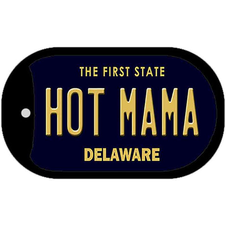 Hot Mama Delaware Novelty Metal Dog Tag Necklace DT-6714