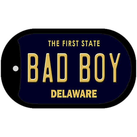 Bad Boy Delaware Novelty Metal Dog Tag Necklace DT-6726