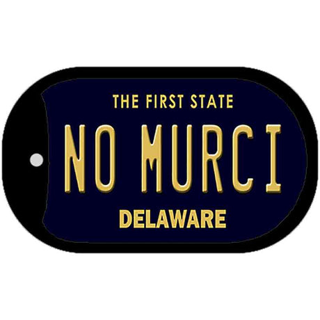 No Murci Delaware Novelty Metal Dog Tag Necklace DT-6742