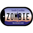 Zombie South Carolina Novelty Metal Dog Tag Necklace DT-6745