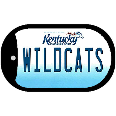 Kentucky Wildcats Novelty Metal Dog Tag Necklace DT-6762