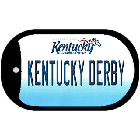 Kentucky Derby Novelty Metal Dog Tag Necklace DT-6764