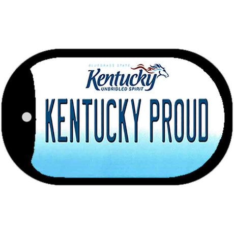 Kentucky Proud Novelty Metal Dog Tag Necklace DT-6766