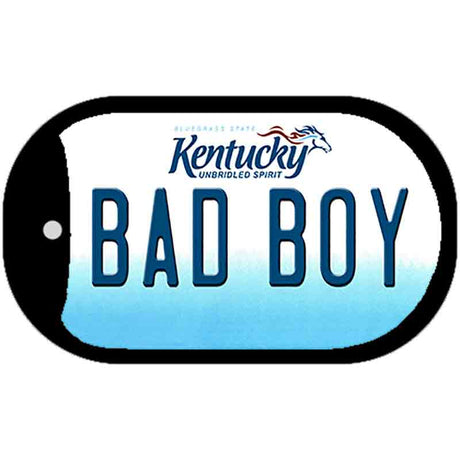 Kentucky Bad Boy Novelty Metal Dog Tag Necklace DT-6782