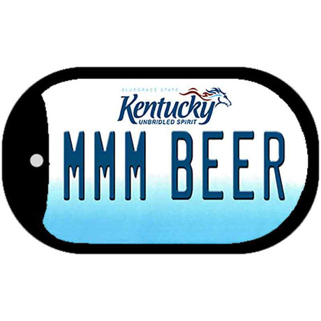 Kentucky MMMBeer Novelty Metal Dog Tag Necklace DT-6796