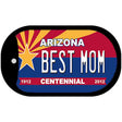 Best Mom Arizona Centennial Novelty Metal Dog Tag Necklace DT-6832