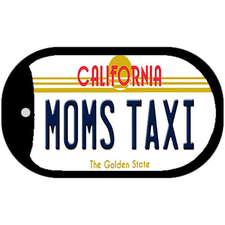 Moms Taxi California Novelty Metal Dog Tag Necklace DT-6845