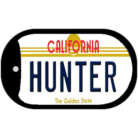 Hunter California Novelty Metal Dog Tag Necklace DT-6849