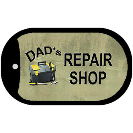 Dads Repair Shop Novelty Metal Dog Tag Necklace DT-6890