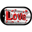 Love Novelty Metal Dog Tag Necklace DT-7006